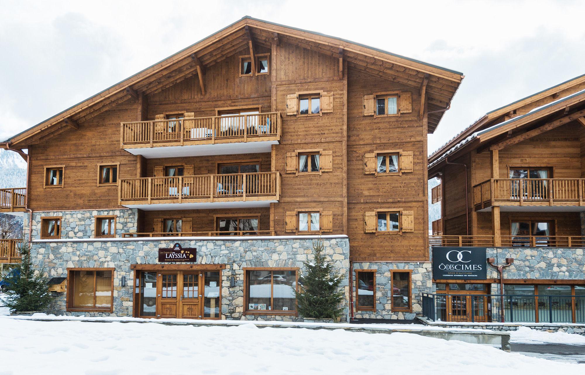 Cgh Residence Boutique Les Chalets De Layssia Samoëns Екстериор снимка