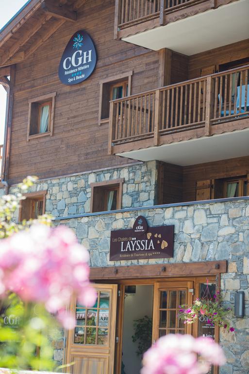 Cgh Residence Boutique Les Chalets De Layssia Samoëns Екстериор снимка